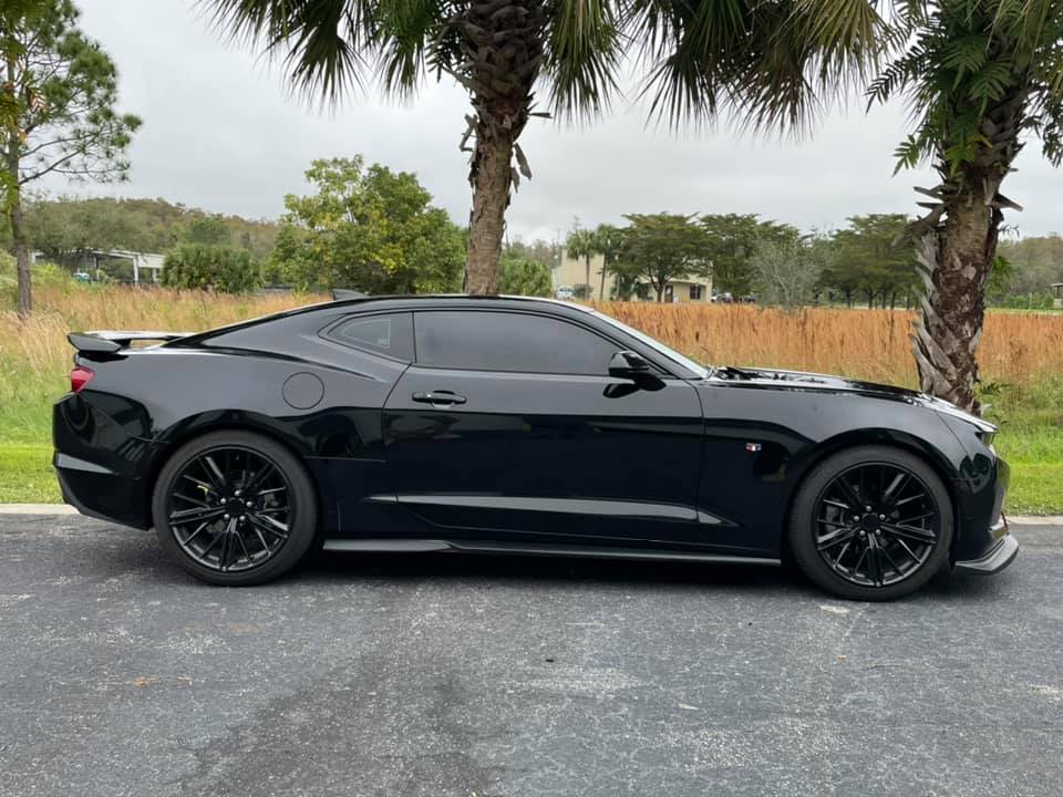 Black Car with Tinted Windows — Fort Myers, FL — Qool Window Tinting