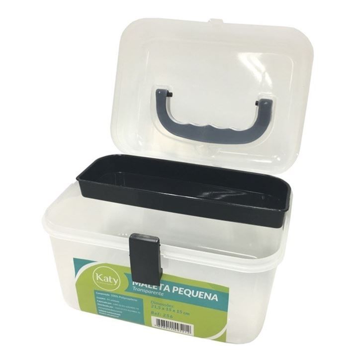 Maleta Katy Transparente Pequena