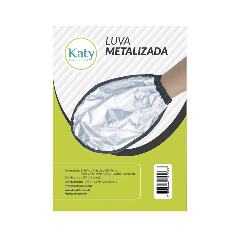 Luva Metalizada Luxo Katy - 1 par