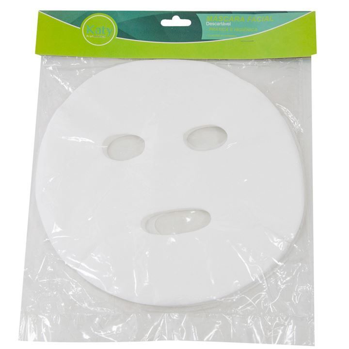 Máscara Facial Com Viscose Katy - 25 unidades