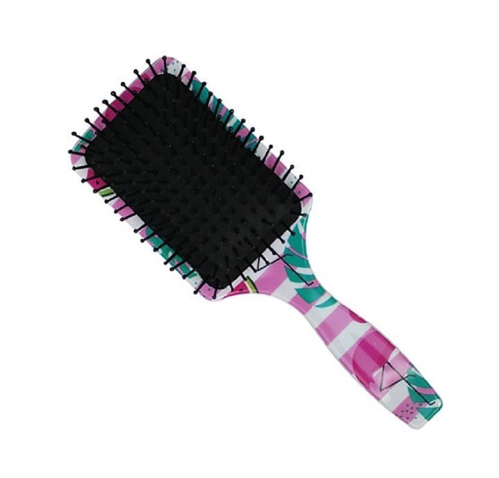 Escova Colors Quadrada Katy - Flamingo