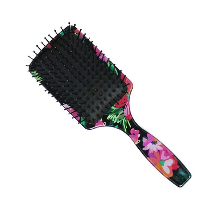 Escova Colors Quadrada Katy - Flores