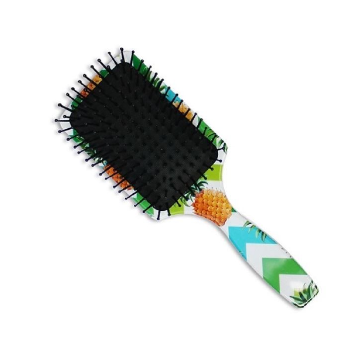 Escova Colors Quadrada Katy - Abacaxi