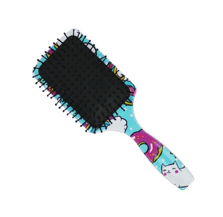 Escova Colors Quadrada Katy - Unicórnio