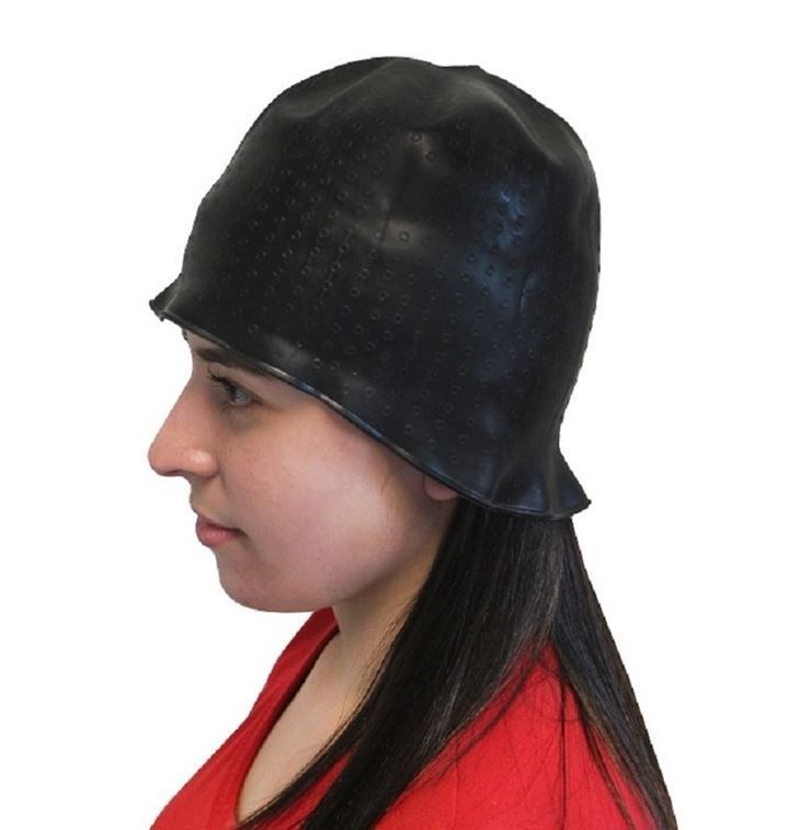 Touca De Silicone Para Reflexo Romana Black Katy