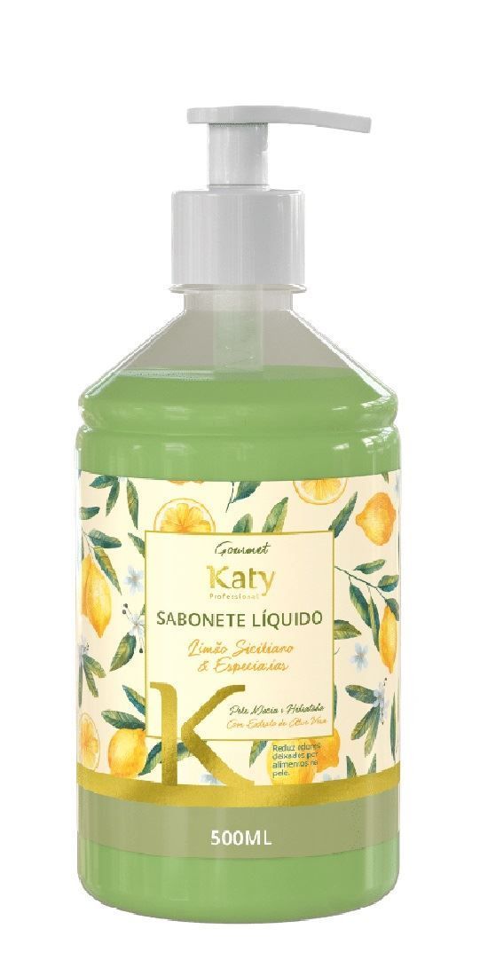 Sabonete Líquido Katy 500 ml - Limão Siciliano