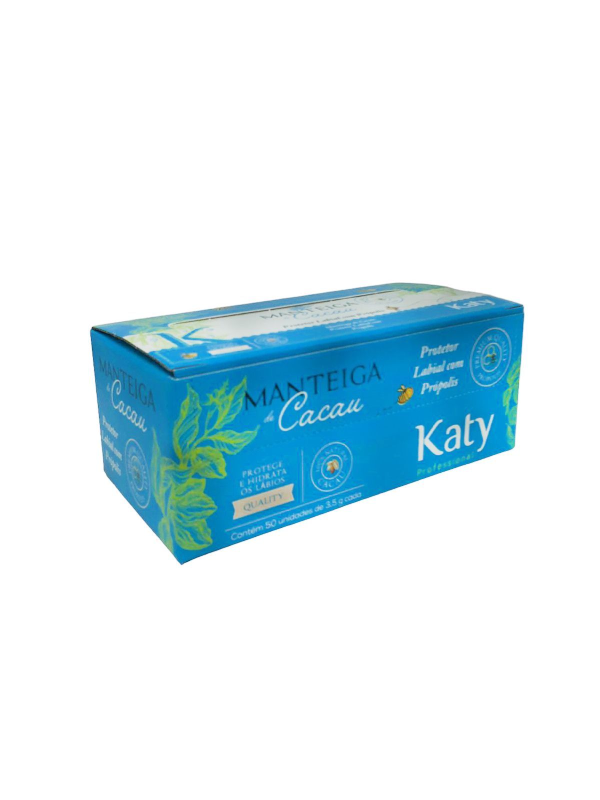 Manteiga de Cacau com Própolis Katy - 50 unidades