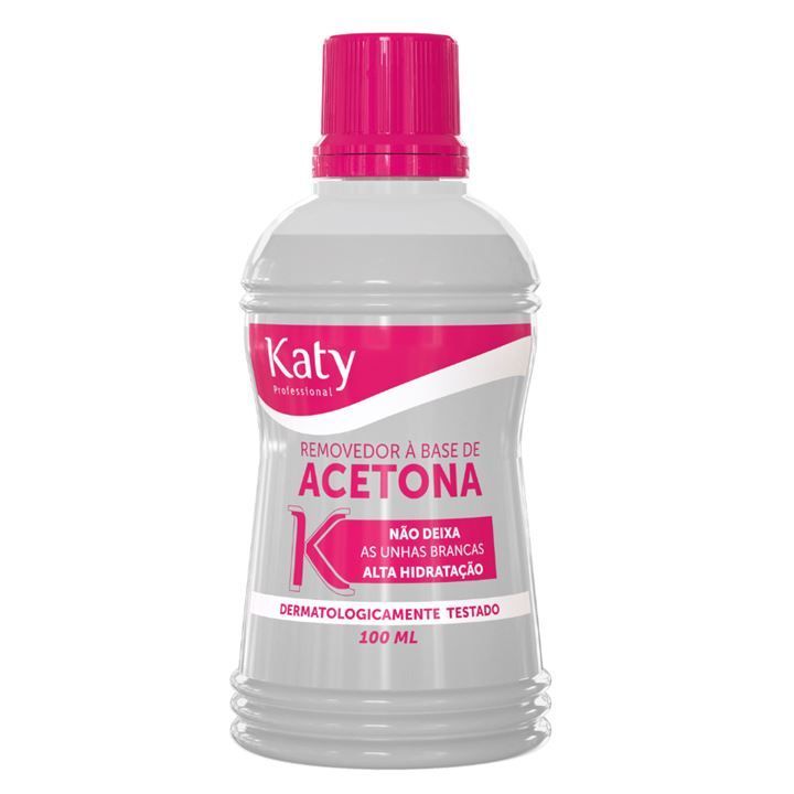 Removedor de Esmalte a Base de Acetona Katy - 100 ml