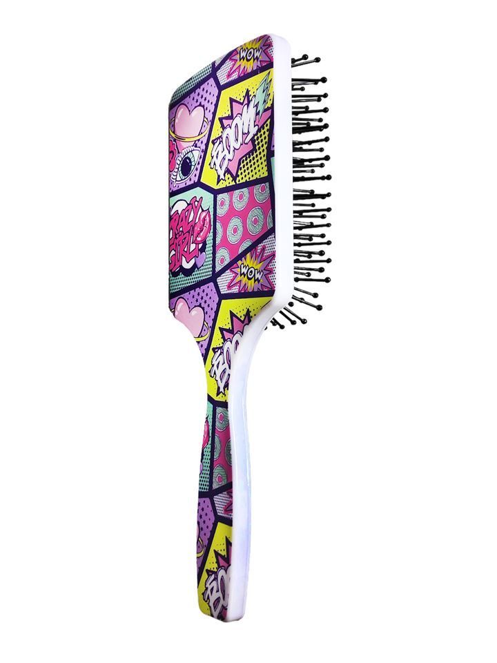 Escova Colors Quadrada Katy - Quadrinhos