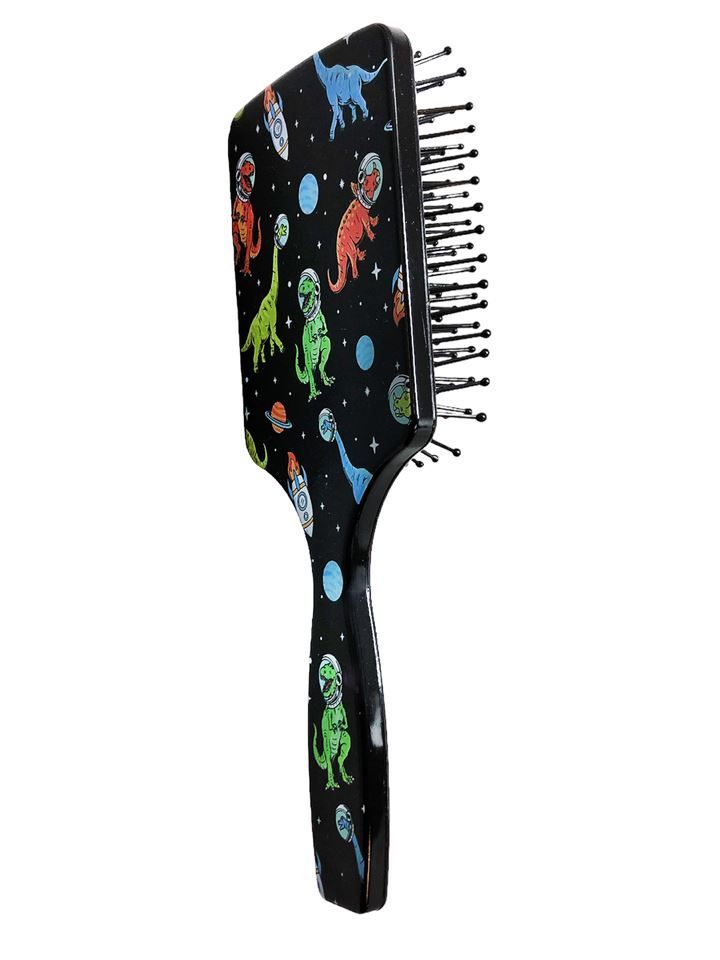 Escova Colors Quadrada Katy - Dinossauro