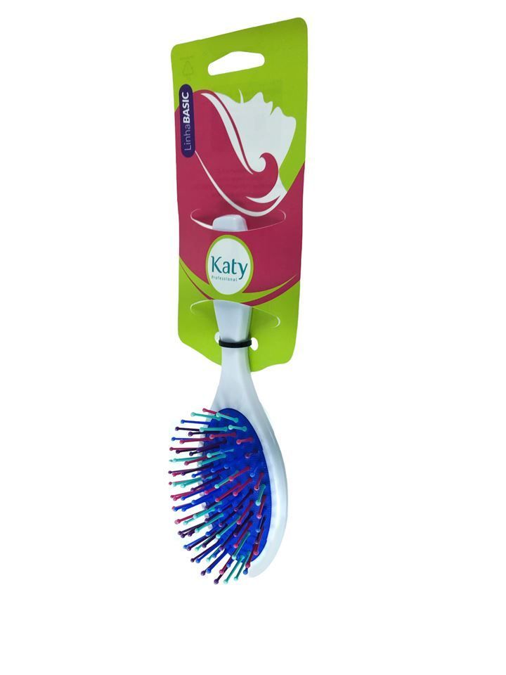 Escova Basic Candy Katy - Oval Branca