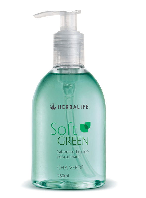 A bottle of soft green soap by herbalife