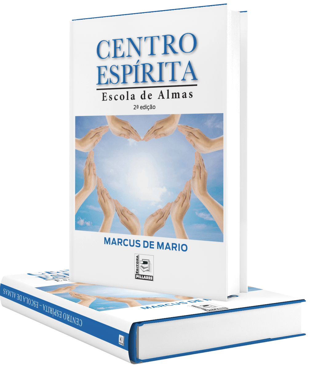 A book by marcus de mario titled centro espirita