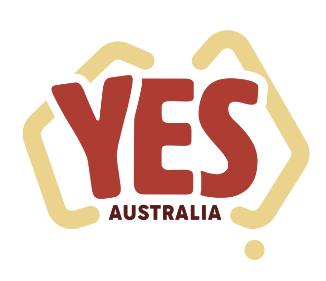 A red and yellow logo for yes australia