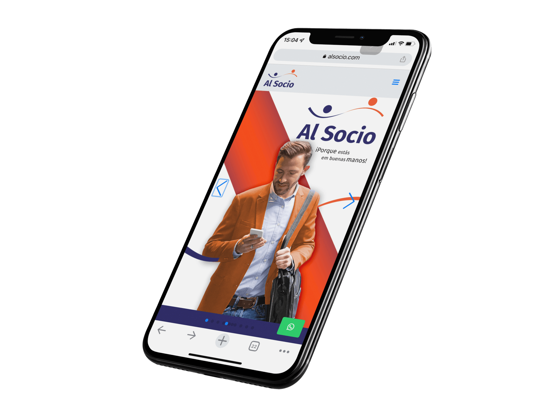 A cell phone with a picture of a man on the screen.