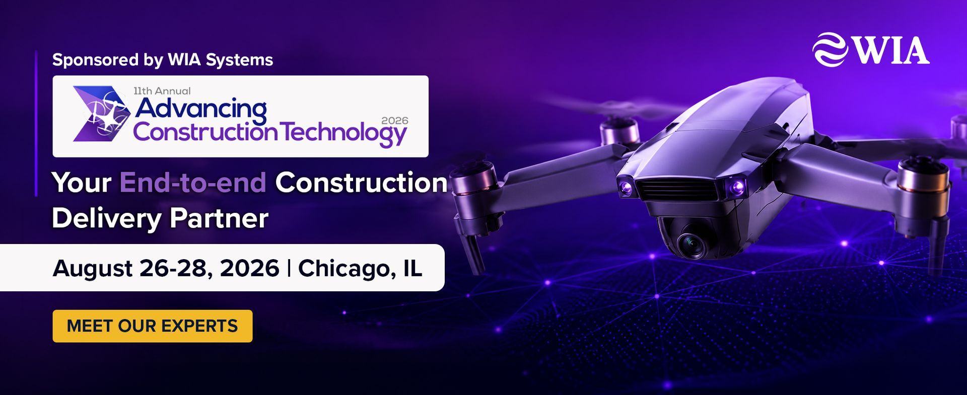 Visit the WIA Systems booth at Advancing Construction Technology 2026