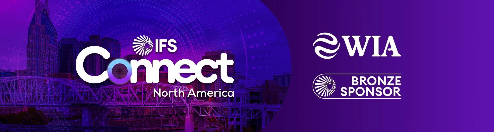 IFS Connect UK & Ireland - WIA Bronze Sponsor Banner