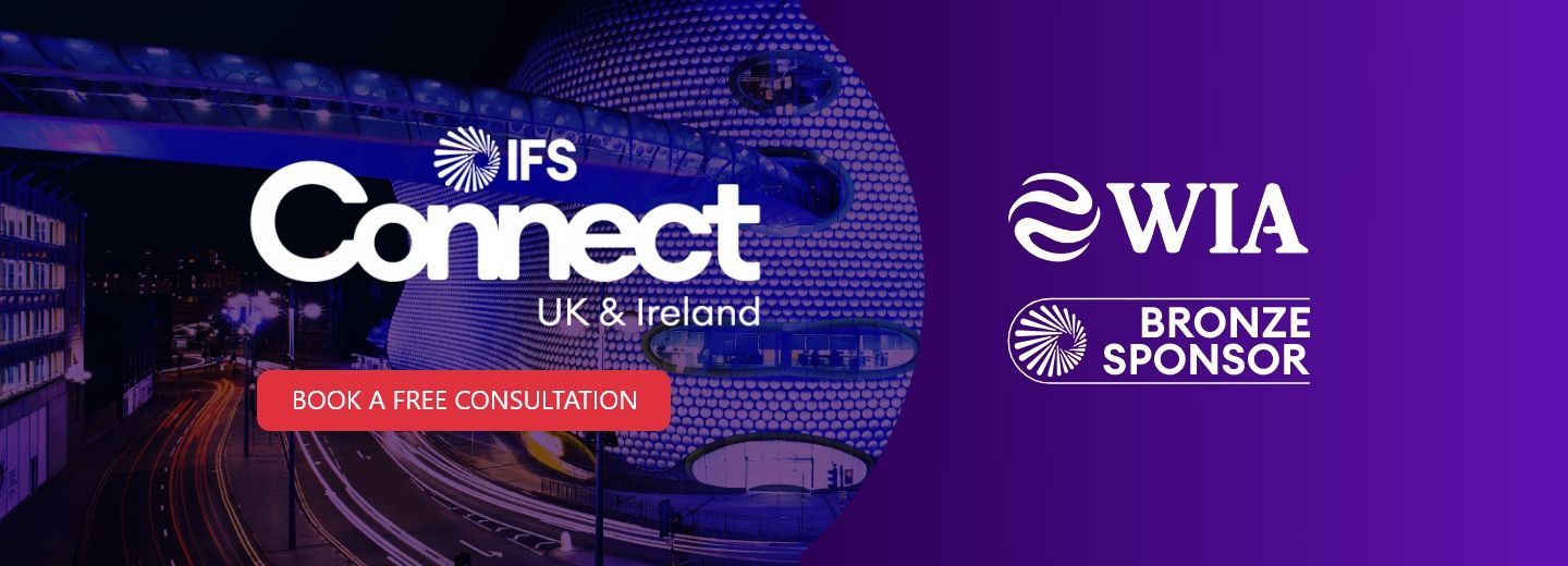 IFS Connect UK & Ireland - WIA Bronze Sponsor Banner