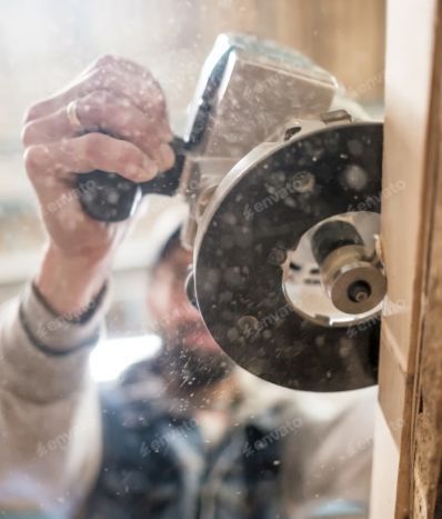 Professional engineer engaging in a house repair services