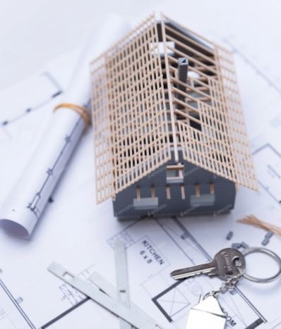 Budget and a Plan of a Residential Construction