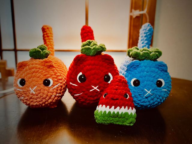 あみぐるみ　お正月飾リ　ぶたさん　【オレンジ&チーム】 ハンドメイド あみぐるみ お正月飾リ ぶたさん 【オレンジ&チーム様専用