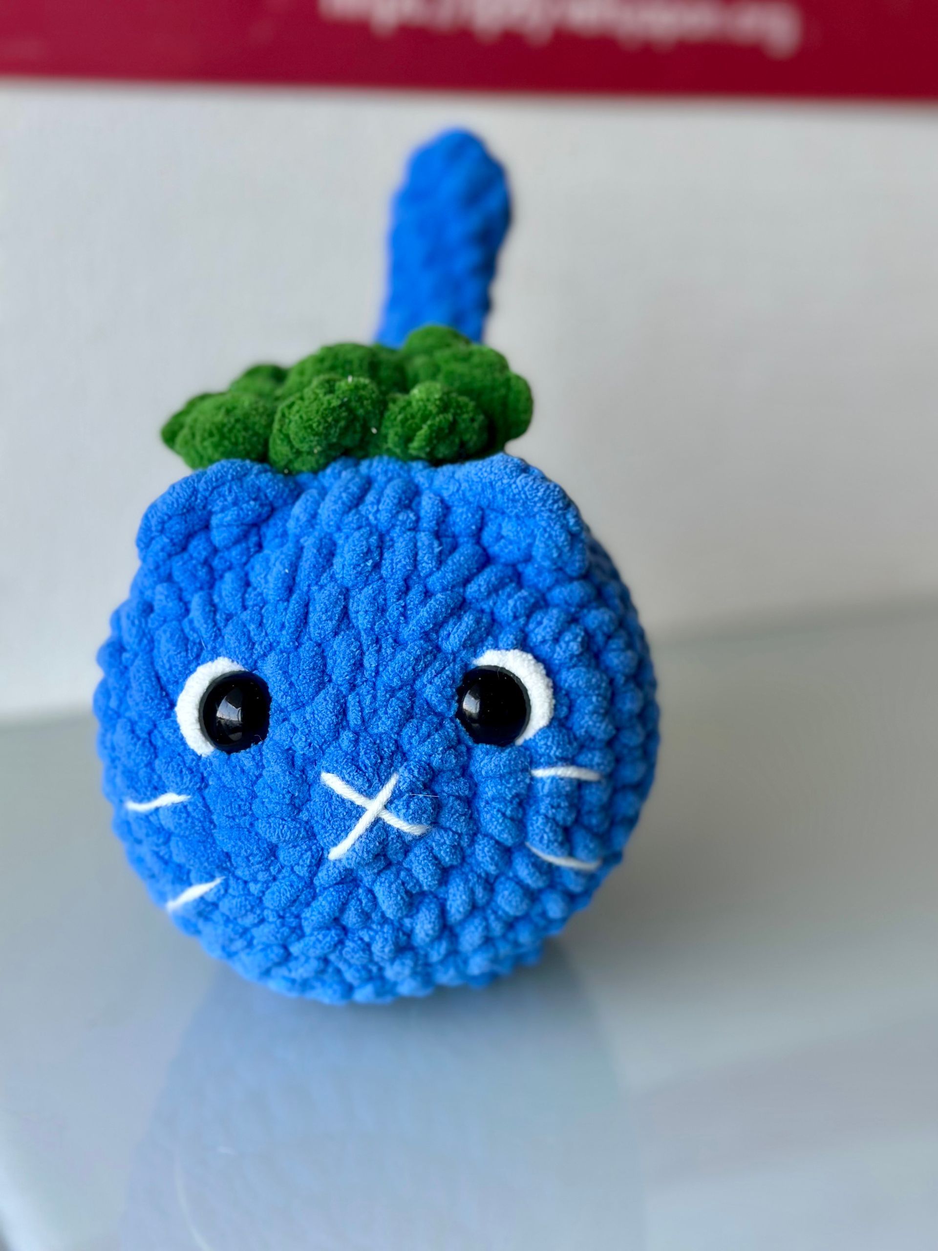 Fruit Loaf Cats – Handmade Amigurumi Plush (Apple, Orange, Blueberry)