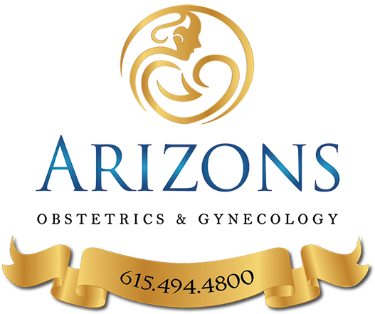 the logo for arizons obstetrics and gynecology