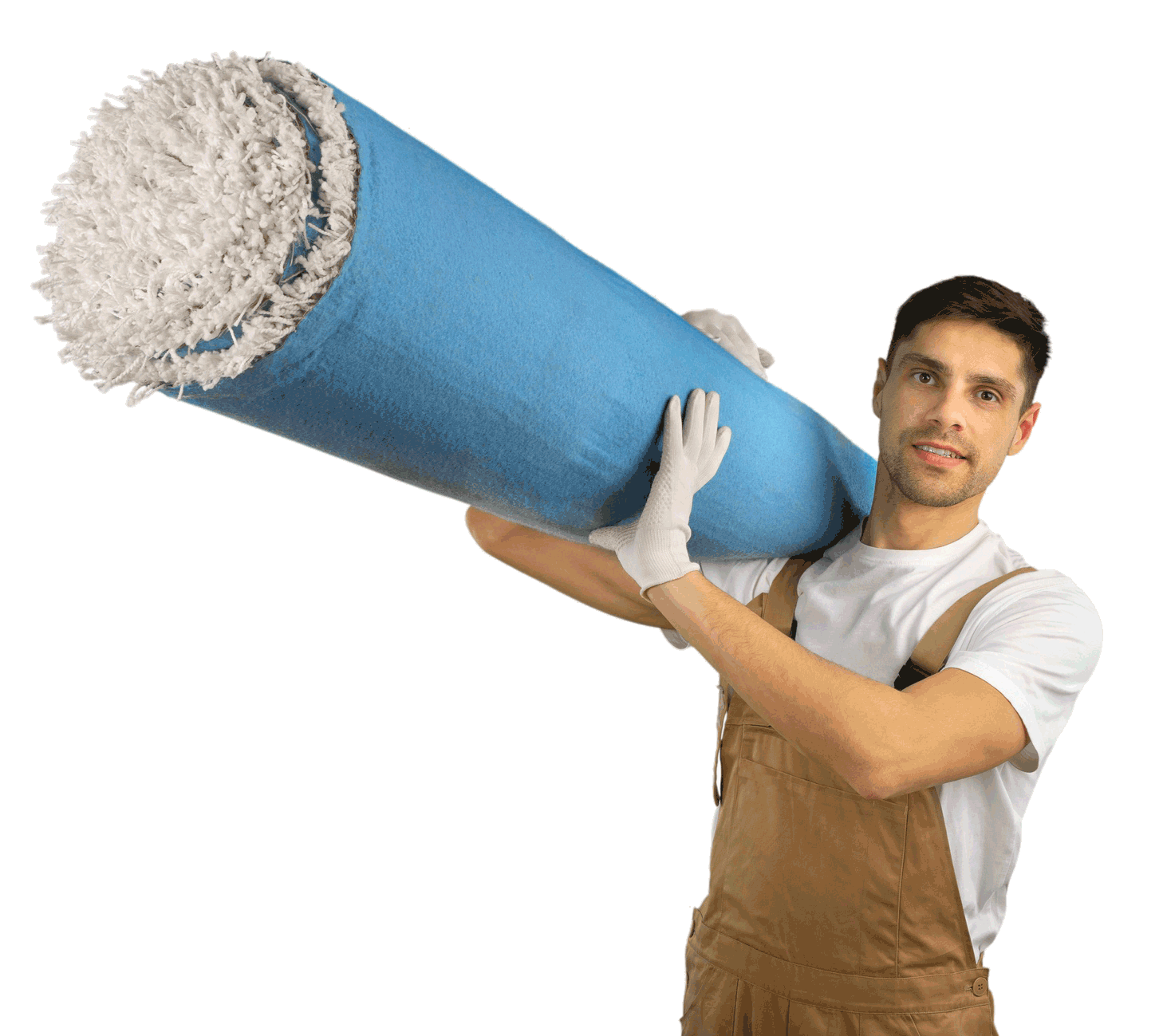 Carpet removal worker in metro Vancouver