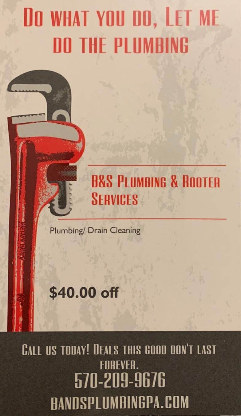 A flyer for a plumbing company says do what you do let me do the plumbing