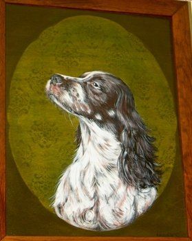 animali, cani, gatti, cavalli,  quadri, ritratti, dipinti, su misura, animali vestiti, oggetti, arredi, uova dipeinte, piatti, decorazioni, trompe, fiori, stencil, decoupage, carta, colla, matita, pennello, olio su tela , riviste, pubblicazioni, eventi, Marina Rigolone, artista, pittrice, decoratrice,