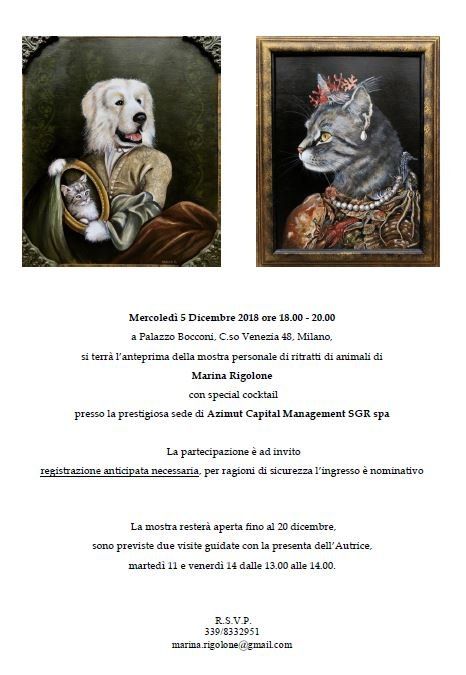 animali, cani, gatti, cavalli,  quadri, ritratti, dipinti, su misura, animali vestiti, oggetti, arredi, uova dipeinte, piatti, decorazioni, trompe, fiori, stencil, decoupage, carta, colla, matita, pennello, olio su tela , riviste, pubblicazioni, eventi, Marina Rigolone, artista, pittrice, decoratrice,