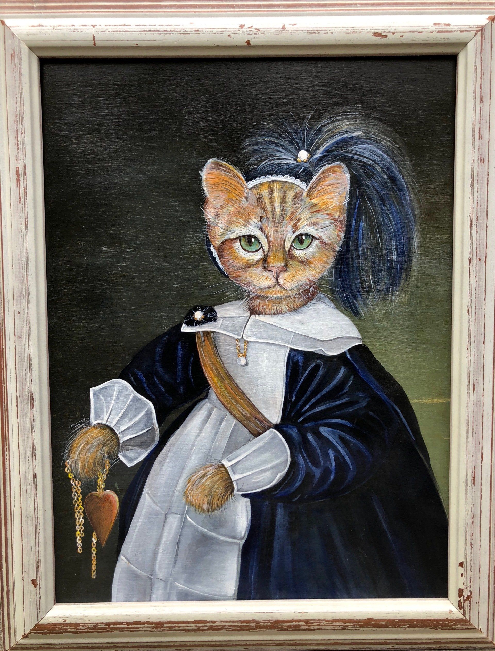 animali, cani, gatti, cavalli,  quadri, ritratti, dipinti, su misura, animali vestiti, oggetti, arredi, uova dipeinte, piatti, decorazioni, trompe, fiori, stencil, decoupage, carta, colla, matita, pennello, olio su tela , riviste, pubblicazioni, eventi, Marina Rigolone, artista, pittrice, decoratrice,