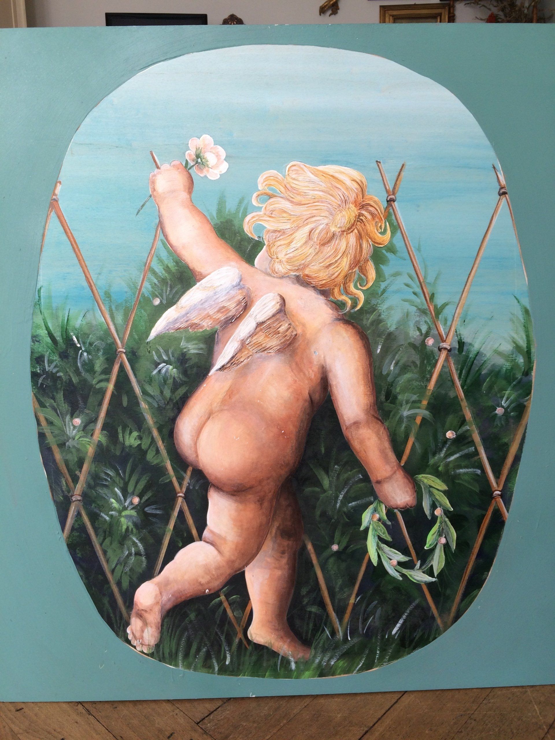 animali, cani, gatti, cavalli,  quadri, ritratti, dipinti, su misura, animali vestiti, oggetti, arredi, uova dipeinte, piatti, decorazioni, trompe, fiori, stencil, decoupage, carta, colla, matita, pennello, olio su tela , riviste, pubblicazioni, eventi, Marina Rigolone, artista, pittrice, decoratrice,