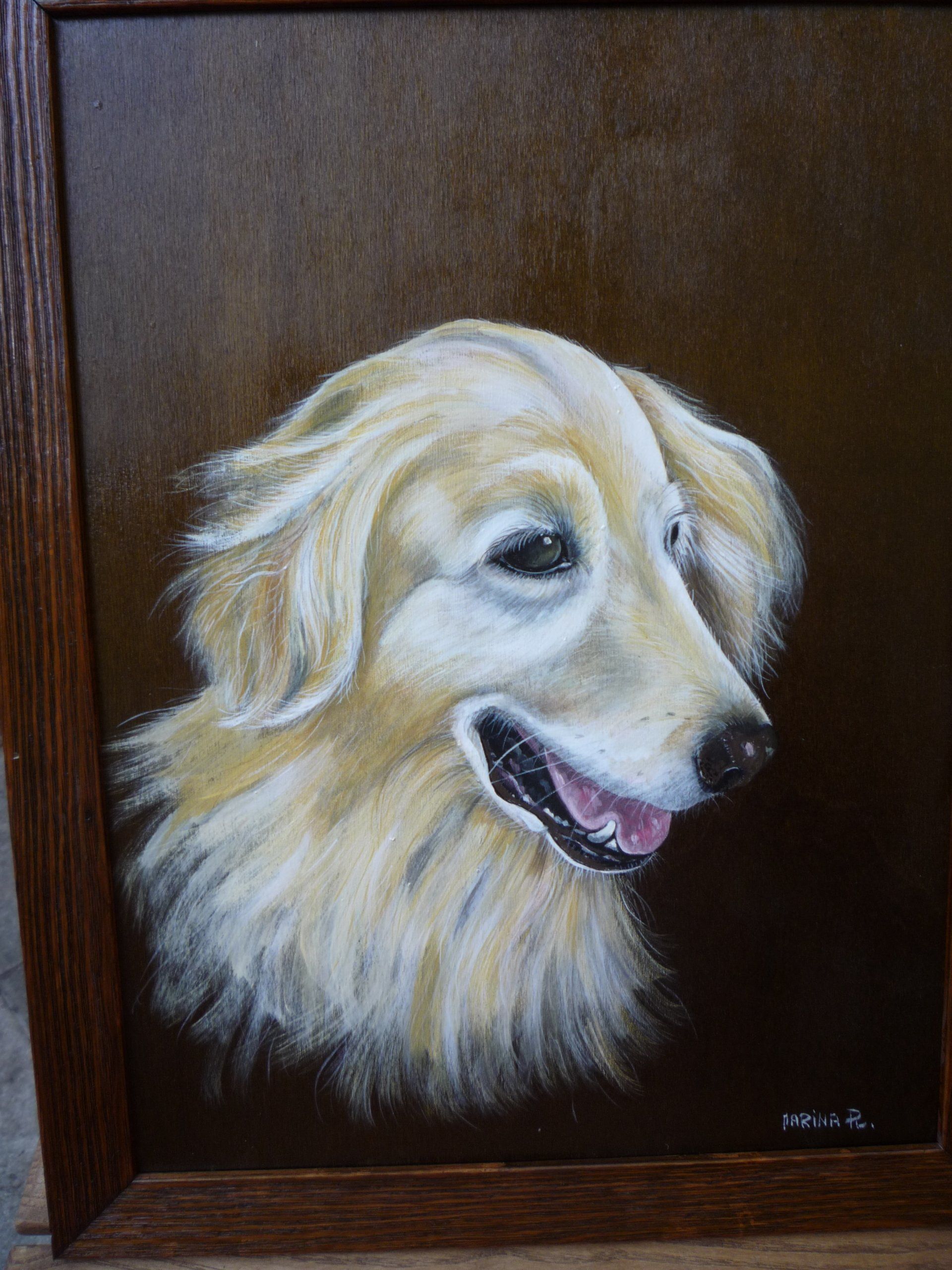 animali, cani, gatti, cavalli,  quadri, ritratti, dipinti, su misura, animali vestiti, oggetti, arredi, uova dipeinte, piatti, decorazioni, trompe, fiori, stencil, decoupage, carta, colla, matita, pennello, olio su tela , riviste, pubblicazioni, eventi, Marina Rigolone, artista, pittrice, decoratrice,