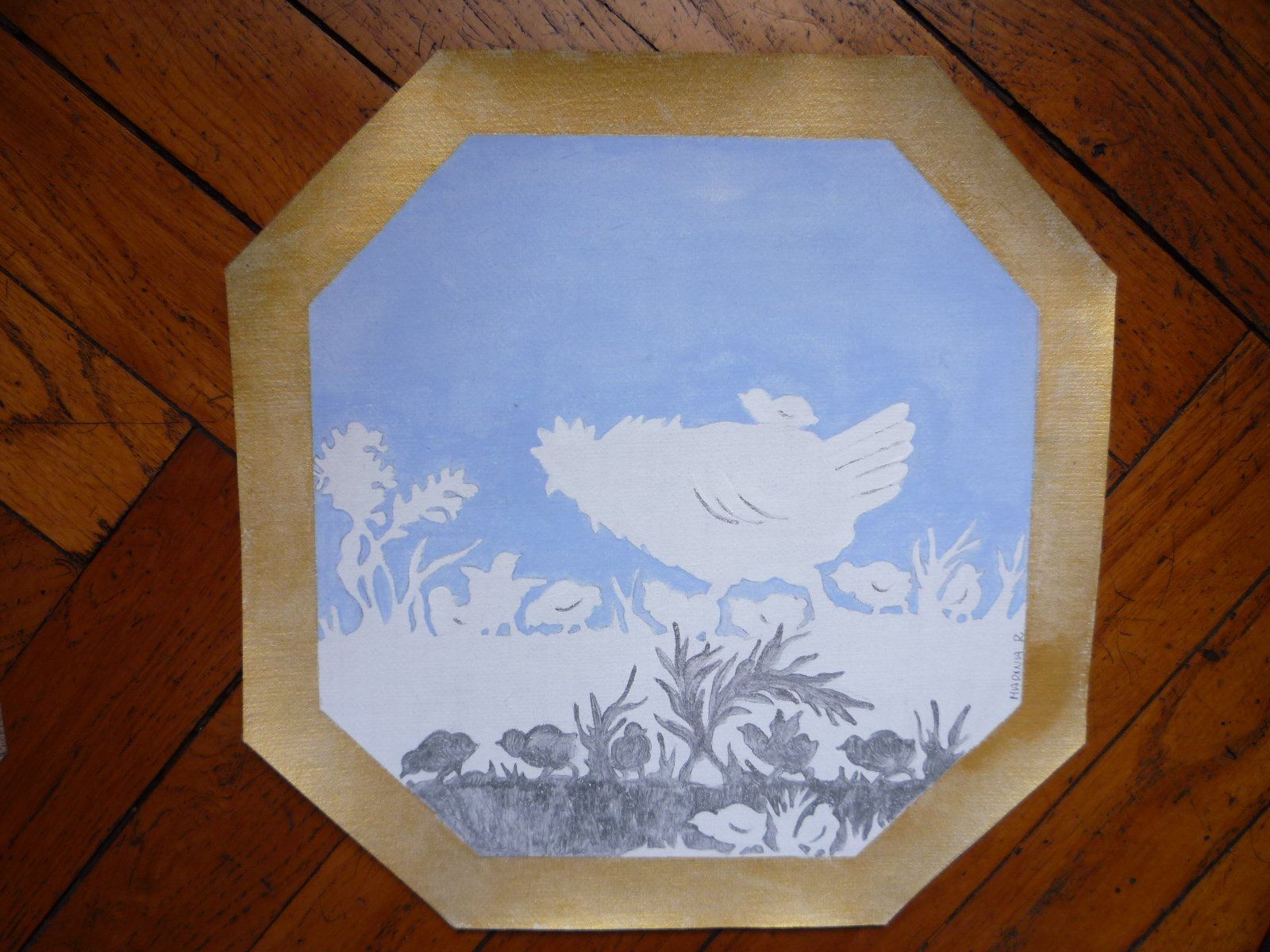 animali, cani, gatti, cavalli,  quadri, ritratti, dipinti, su misura, animali vestiti, oggetti, arredi, uova dipeinte, piatti, decorazioni, trompe, fiori, stencil, decoupage, carta, colla, matita, pennello, olio su tela , riviste, pubblicazioni, eventi, Marina Rigolone, artista, pittrice, decoratrice,