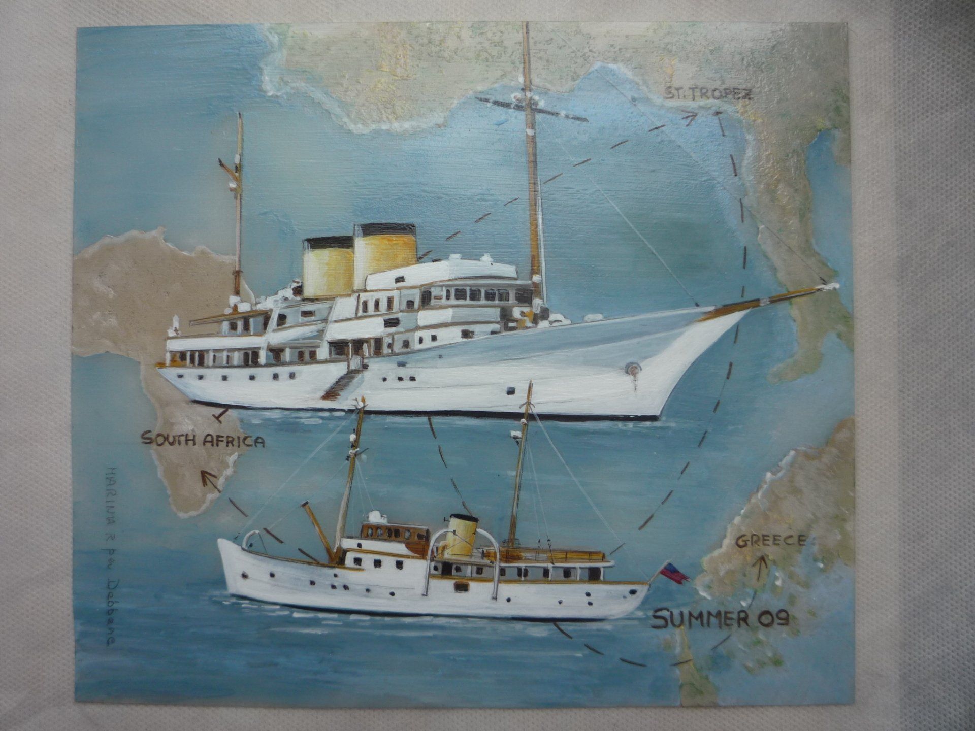 animali, cani, gatti, cavalli,  quadri, ritratti, dipinti, su misura, animali vestiti, oggetti, arredi, uova dipeinte, piatti, decorazioni, trompe, fiori, stencil, decoupage, carta, colla, matita, pennello, olio su tela , riviste, pubblicazioni, eventi, Marina Rigolone, artista, pittrice, decoratrice,