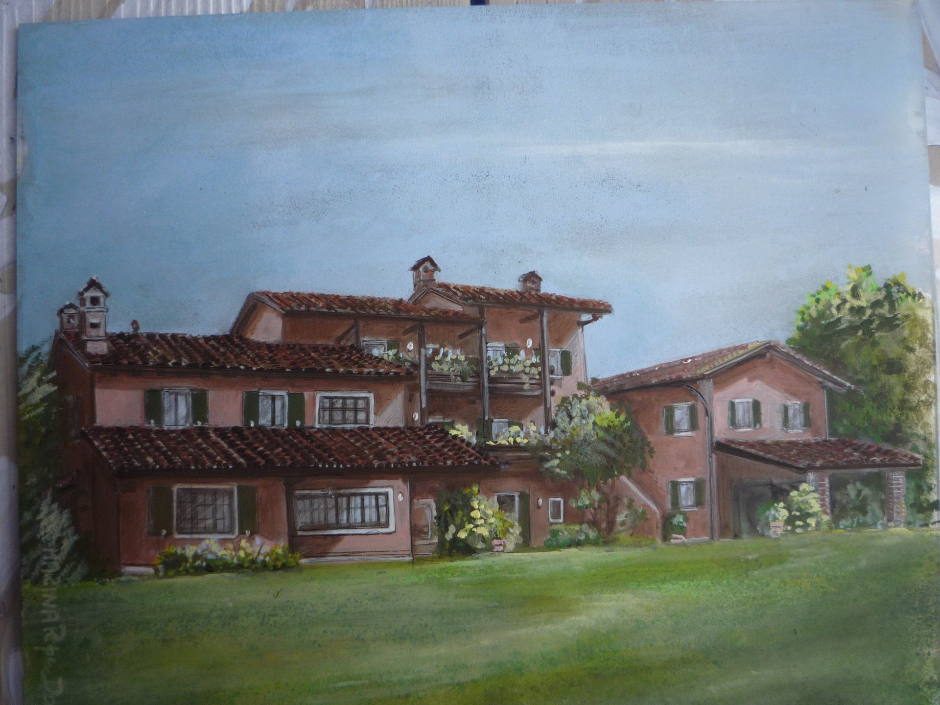 animali, cani, gatti, cavalli,  quadri, ritratti, dipinti, su misura, animali vestiti, oggetti, arredi, uova dipeinte, piatti, decorazioni, trompe, fiori, stencil, decoupage, carta, colla, matita, pennello, olio su tela , riviste, pubblicazioni, eventi, Marina Rigolone, artista, pittrice, decoratrice,