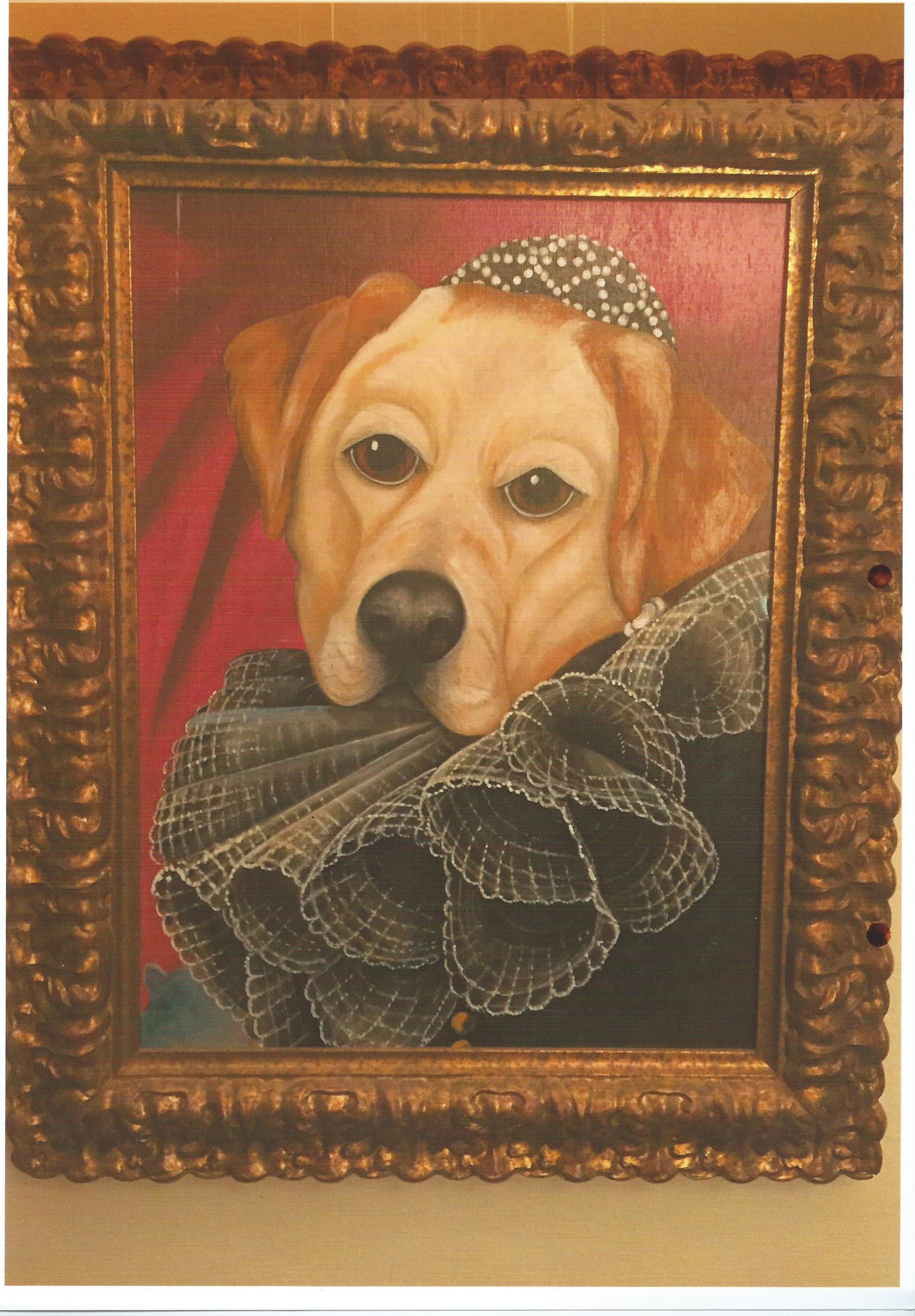 animali, cani, gatti, cavalli, quadri, ritratti, dipinti, su misura, animali vestiti, oggetti, arredi, uova dipeinte, piatti, decorazioni, trompe, fiori, stencil, decoupage, carta, colla, matita, pennello, olio su tela , riviste, pubblicazioni, eventi, Marina Rigolone, artista, pittrice, decoratrice,