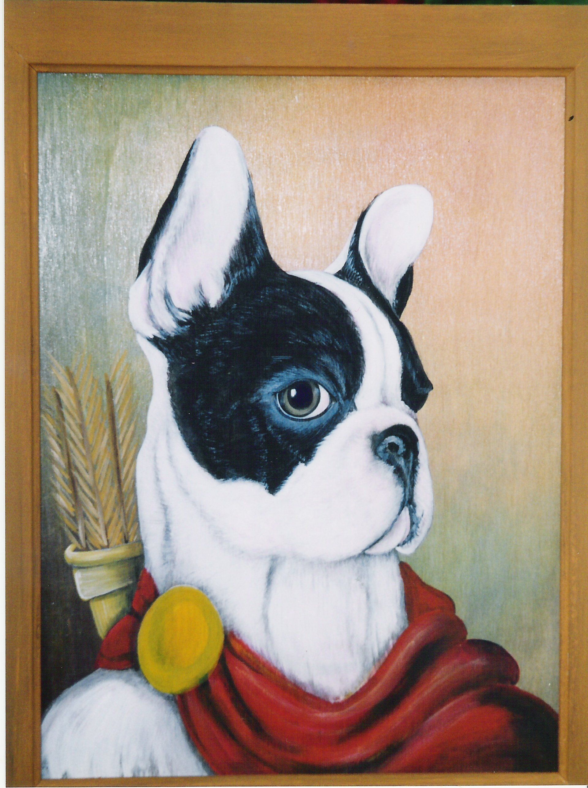 animali, cani, gatti, cavalli, quadri, ritratti, dipinti, su misura, animali vestiti, oggetti, arredi, uova dipeinte, piatti, decorazioni, trompe, fiori, stencil, decoupage, carta, colla, matita, pennello, olio su tela , riviste, pubblicazioni, eventi, Marina Rigolone, artista, pittrice, decoratrice,