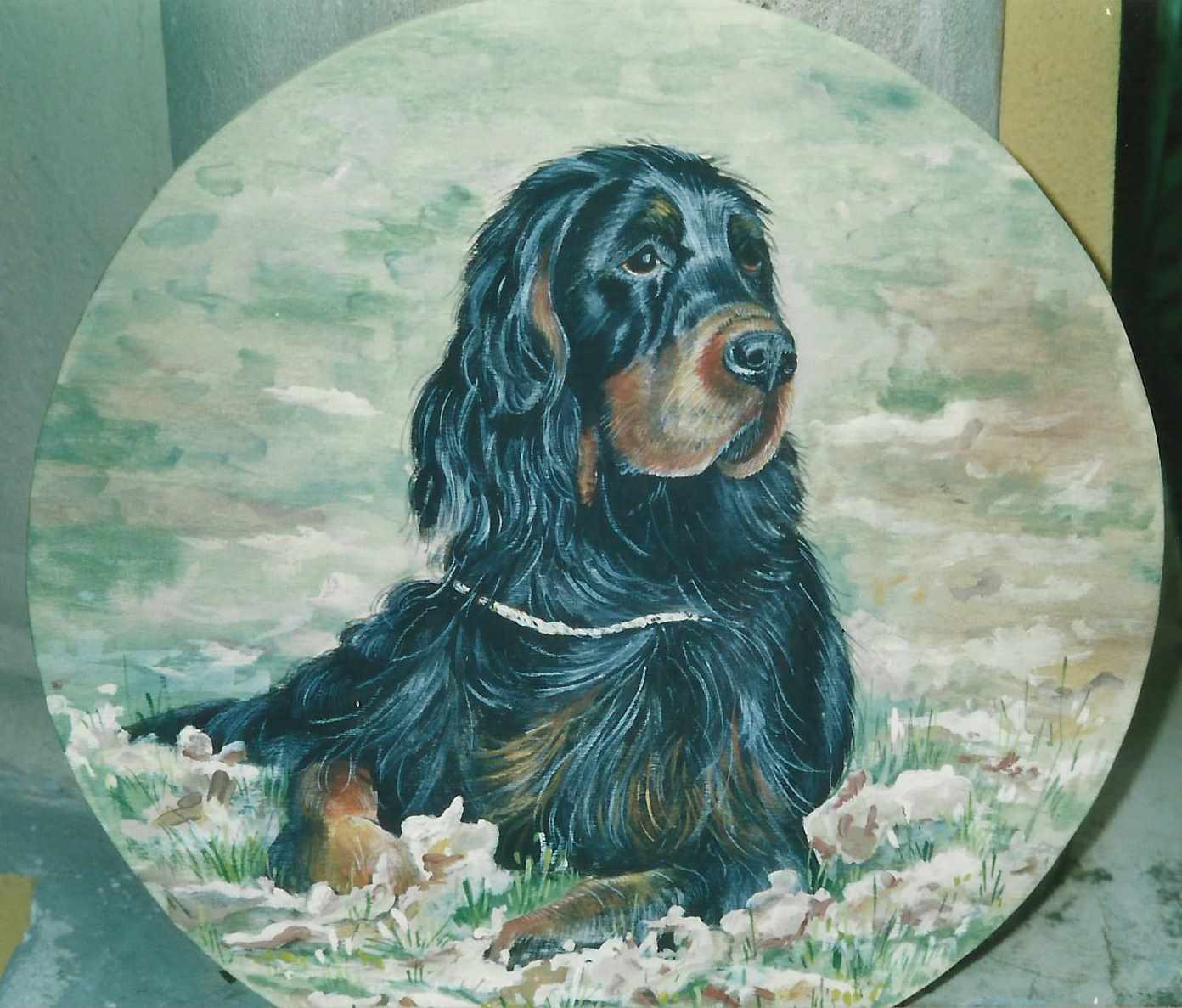 animali, cani, gatti, cavalli,  quadri, ritratti, dipinti, su misura, animali vestiti, oggetti, arredi, uova dipeinte, piatti, decorazioni, trompe, fiori, stencil, decoupage, carta, colla, matita, pennello, olio su tela , riviste, pubblicazioni, eventi, Marina Rigolone, artista, pittrice, decoratrice,