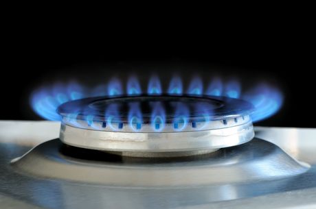Gas Burning On Kitchen Gas Stove — Jasper, IN — Dubois County L.P. Gas, Inc.