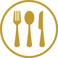 Spoon, Fork, and Knife Icon