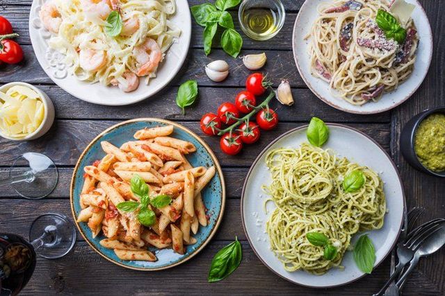 fancy italian food dishes