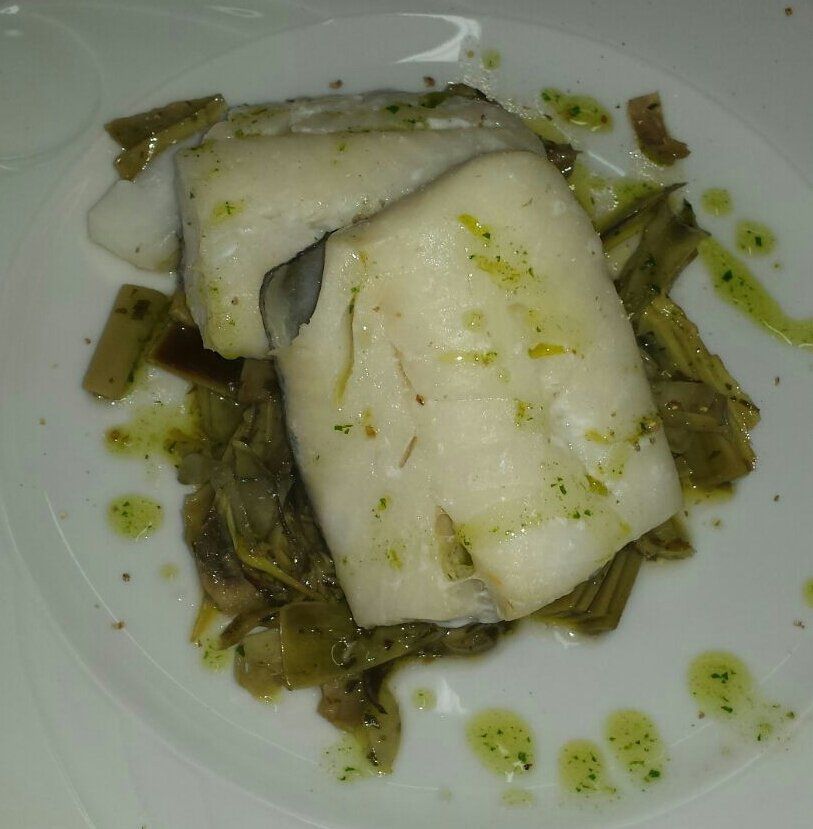 formaggio su un letto di verdure