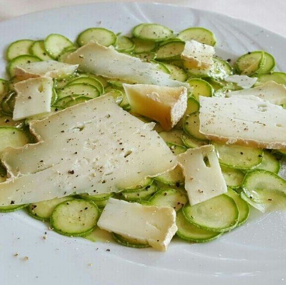 formaggio e zucchine