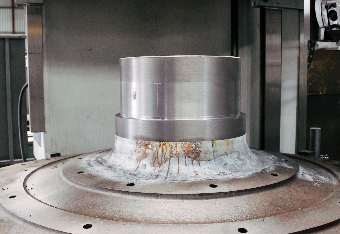 Mill Trunnion Prep Machining