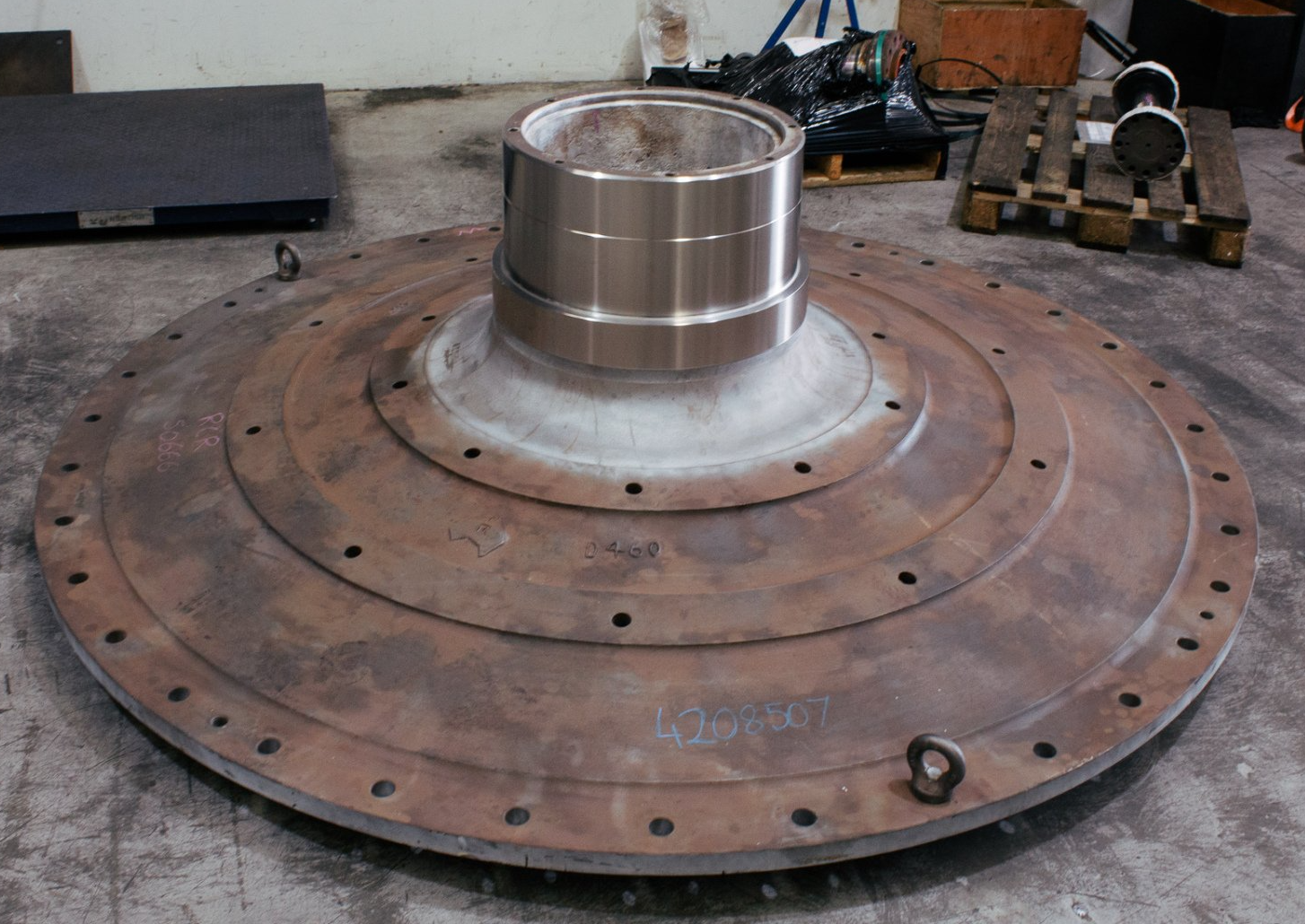 After Mill Trunnion Repair