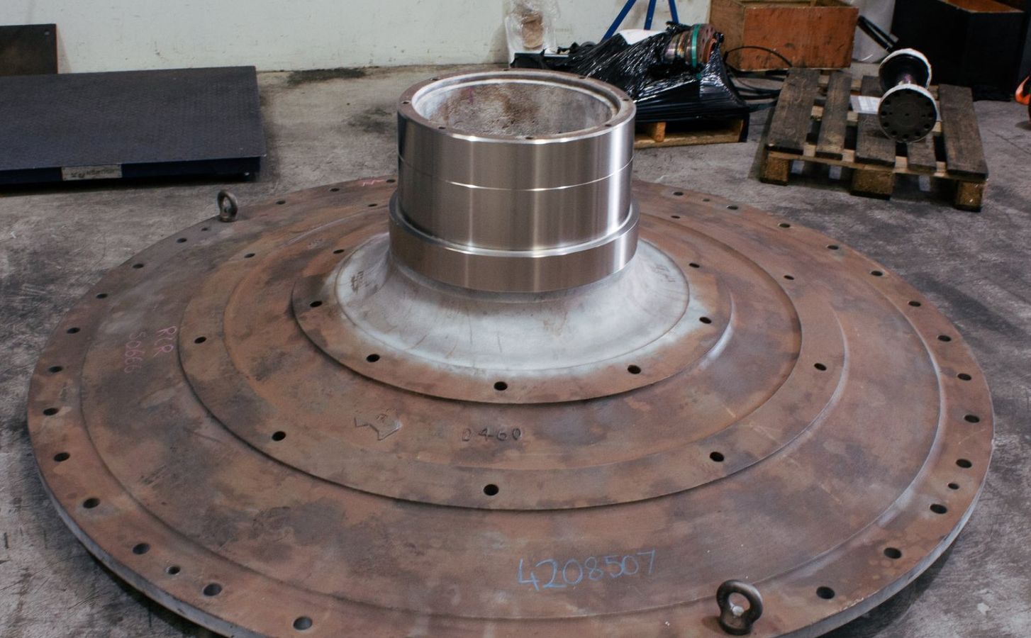 After Mill Trunnion Repair