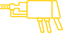 Combustion Spray Gun Icon