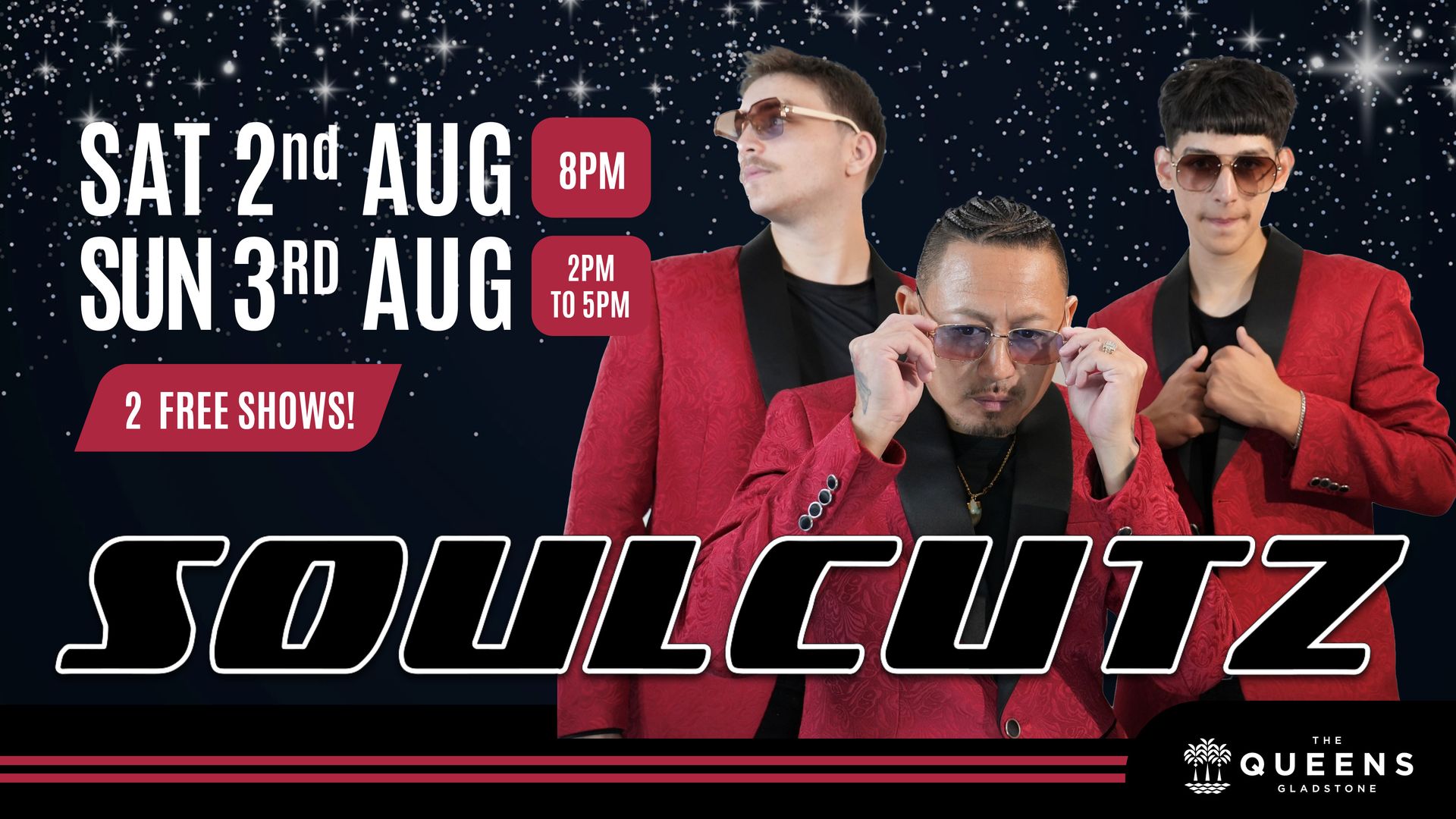 A poster for soul cutz, boy band